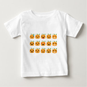 halloween pumpkin emojis baby T-Shirt