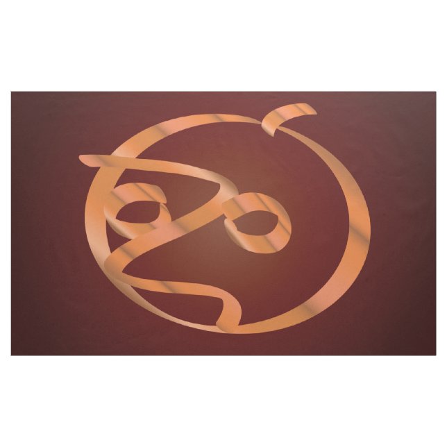 Halloween pumpkin fabric (Yard)