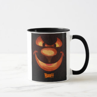 Halloween Pumpkin Face - Boo!!! Mug