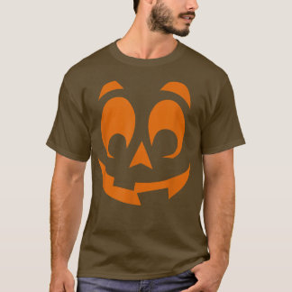 Halloween Pumpkin Face Costume Scary Jack O' Lante T-Shirt
