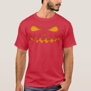 Halloween Pumpkin Face Halloween Jack O Lantern T-Shirt