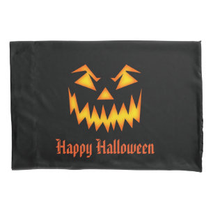 Halloween Pumpkin Face Pillowcase