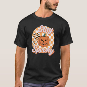 Halloween Pumpkin Face Stay Spooky Halloween T-Shirt