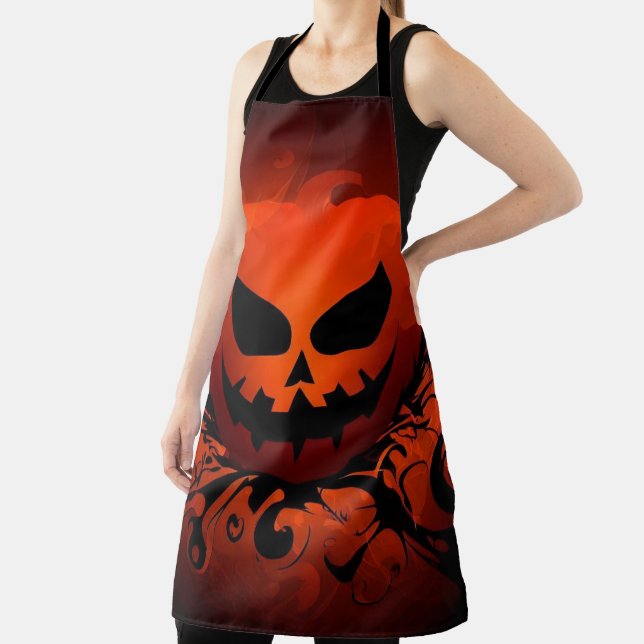 Halloween/Pumpkin/fall/autumn Apron (Insitu)