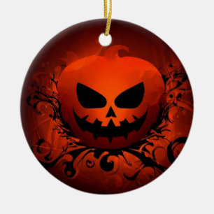 Halloween/Pumpkin/fall/autumn Ceramic Tree Decoration