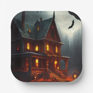 Halloween/Pumpkin/Fall Paper Plate