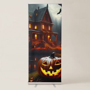 Halloween/Pumpkin/Fall Retractable Banner