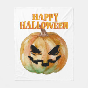 Halloween - Pumpkin Fleece Blanket