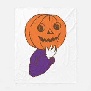 Halloween Pumpkin                      Fleece Blanket