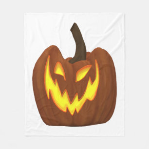 halloween pumpkin                    fleece blanket