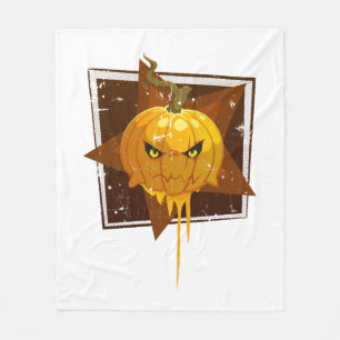 Halloween pumpkin                                  fleece blanket