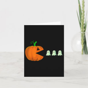 Halloween Pumpkin Fun Ghosts Boys Kids Women Men  Card