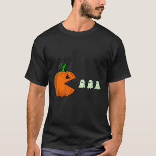 Halloween Pumpkin Fun Ghosts Boys Kids Women Men T-Shirt