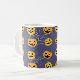 Halloween Pumpkin - Funny Pattern  Coffee Mug