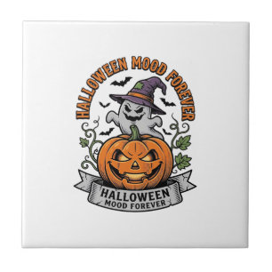 Halloween Pumpkin Ghost Vintage Engraving Shirt_1 Tile