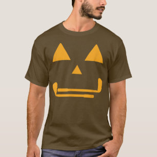 Halloween Pumpkin Golf JackO'Lantern Funny Golfing T-Shirt
