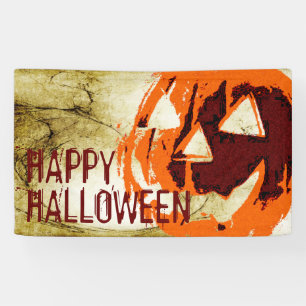 Halloween Pumpkin - grunge style + your ideas Banner