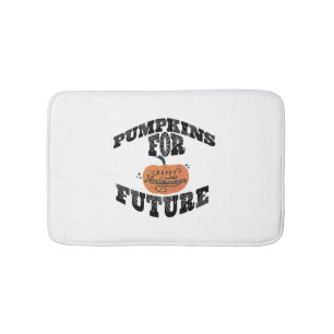 Halloween Pumpkin Halloween Bath Mat