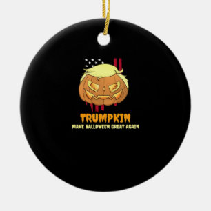 Halloween Pumpkin, Halloween-Trumpkin Ceramic Tree Decoration