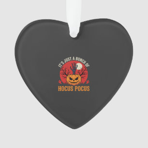 Halloween Pumpkin Hand Retro Horror Graphic Ornament