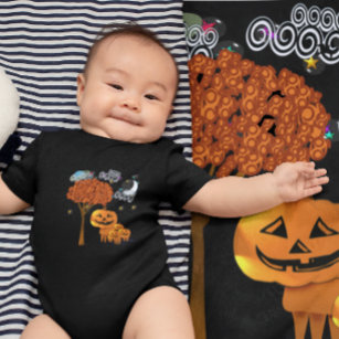 Halloween Pumpkin Heads -T-shirt Baby Bodysuit