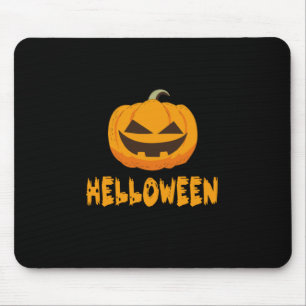 Halloween Pumpkin Helloween Mouse Mat
