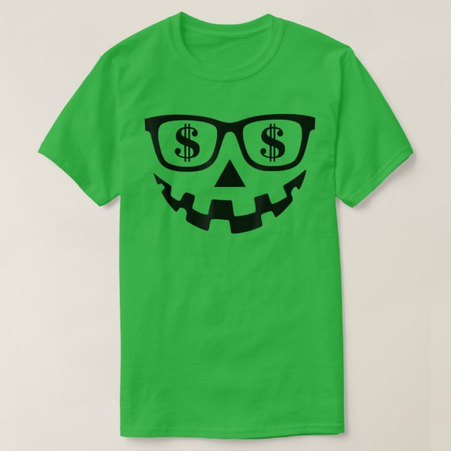 Halloween Pumpkin Jack O Lantern Eyelashes Leopard T-Shirt (Design Front)