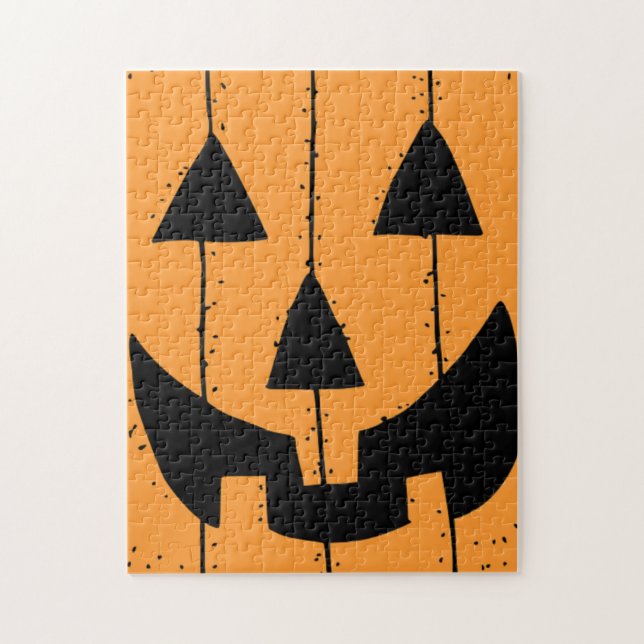 HALLOWEEN PUMPKIN JIGSAW PUZZLE (Vertical)