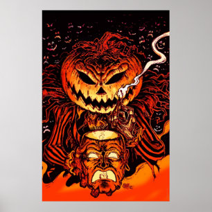 Halloween Pumpkin King Poster
