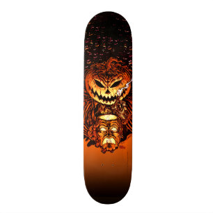 Halloween Pumpkin King Skateboard