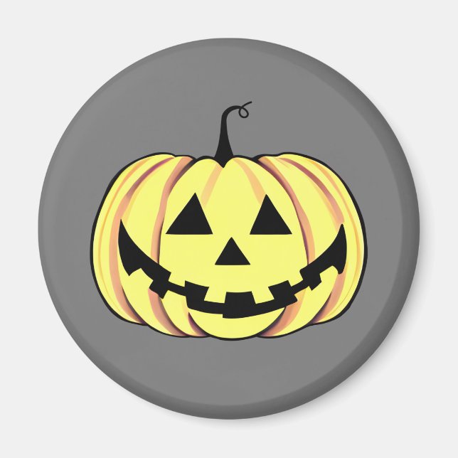 Halloween Pumpkin Magnet (Front)