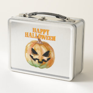 Halloween - Pumpkin Metal Lunch Box