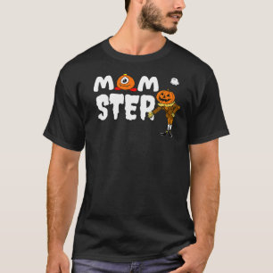 Halloween Pumpkin Mum Scary Mum Ster For Women Mum T-Shirt