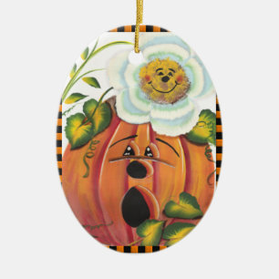 Halloween Pumpkin Ornament