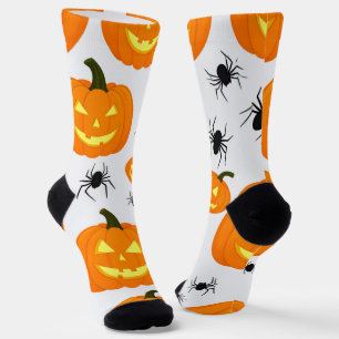 Halloween Pumpkin Parade Socks