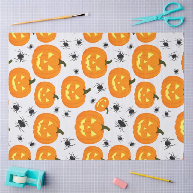 Halloween Pumpkin Parade Tissue Paper (Craft)