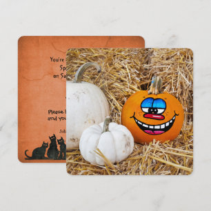 Halloween Pumpkin Party Invitation