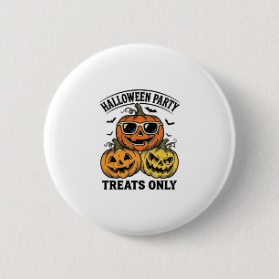 Halloween Pumpkin Party Vintage Jack O Lantern Shi 6 Cm Round Badge