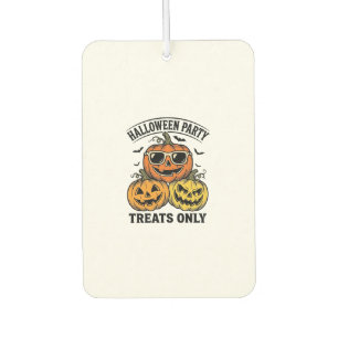 Halloween Pumpkin Party Vintage Jack O Lantern Shi Car Air Freshener