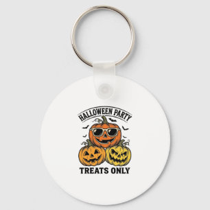 Halloween Pumpkin Party Vintage Jack O Lantern Shi Key Ring