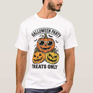 Halloween Pumpkin Party Vintage Jack O Lantern Shi T-Shirt