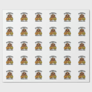 Halloween Pumpkin Party Vintage Jack O Lantern Shi Wrapping Paper