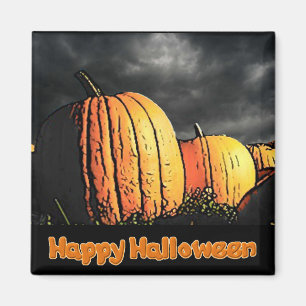 Halloween Pumpkin Patch Magnet