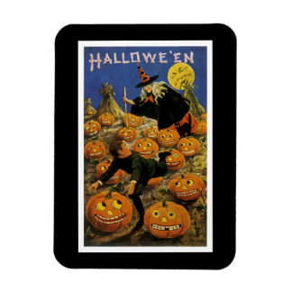 Halloween Pumpkin Patch Nightmare Magnet