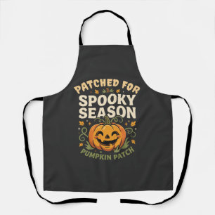 Halloween Pumpkin Patch Smile Apron