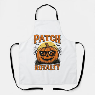Halloween Pumpkin Patch Vintage Jack O Lantern Shi Apron