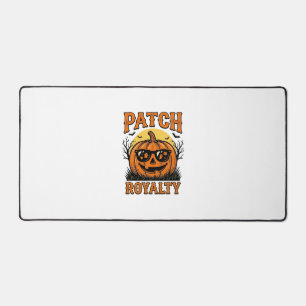 Halloween Pumpkin Patch Vintage Jack O Lantern Shi Desk Mat
