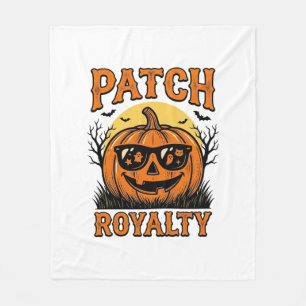 Halloween Pumpkin Patch Vintage Jack O Lantern Shi Fleece Blanket