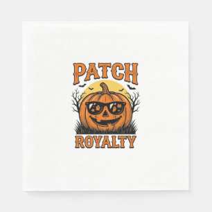 Halloween Pumpkin Patch Vintage Jack O Lantern Shi Napkin
