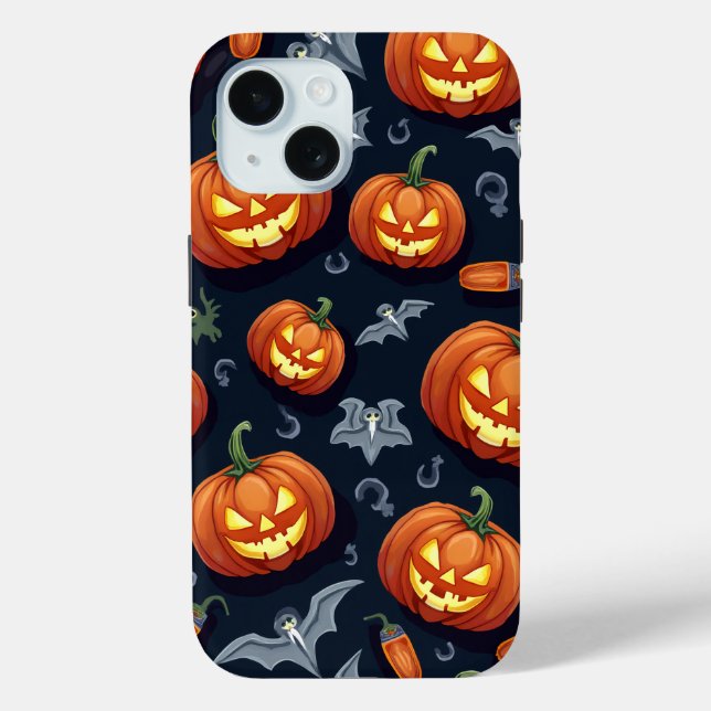 Halloween Pumpkin Pattern Phone Case (Back)